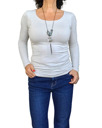 Jewelry | Long necklace with teal stone pendant