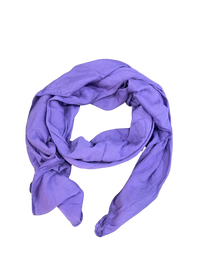 Foulard mauve 20% soie