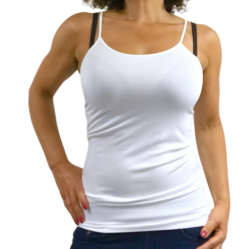 Camisole blanche amincissante pour femme