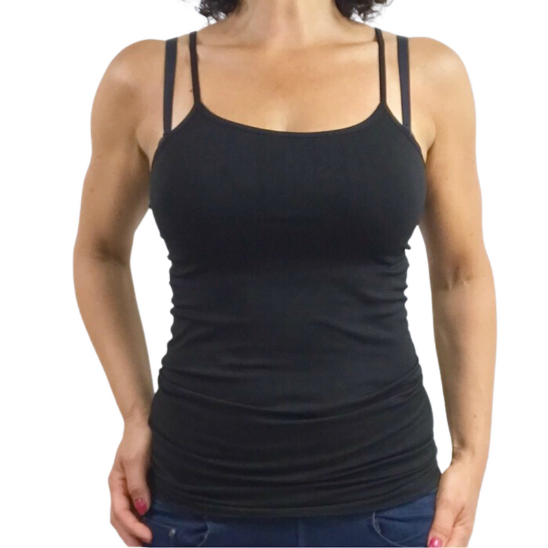 Camisole noir amincissante pour femme